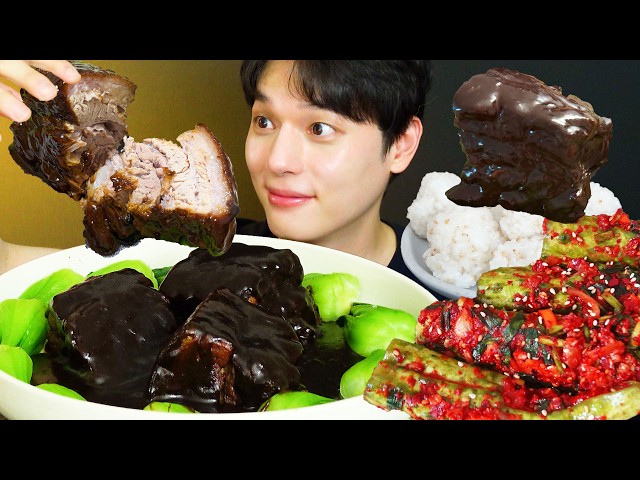 동파육 만들어서 먹기! 처음 먹어 봐요!😁 오이소박이랑 같이 먹을게요🥰
