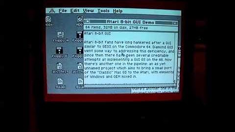 Atari 8-bit GUI: Mouse Acceleration