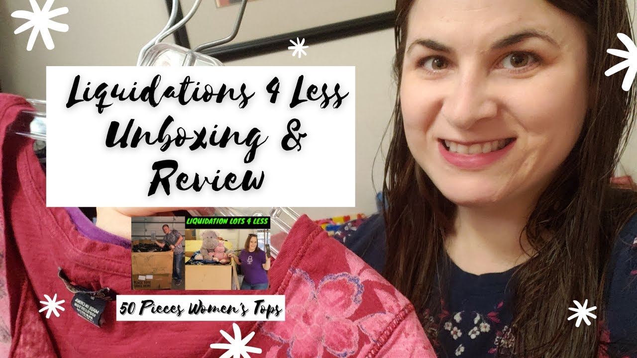 Liquidation Lots 4 Less Unboxing & Review Video - Diva Jefferson - YouTube