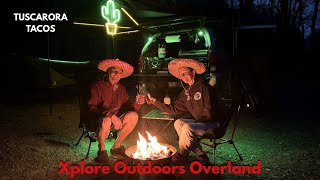 Overland Truck Camping &amp; Cooking    Tacos in Tuscarora State Forest 