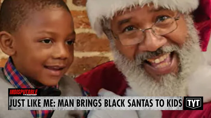 Man's Campaign To Bring Black Santas To Kids A Roa...