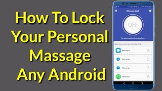 How to Lock Your Message on android mobile screenshot 4