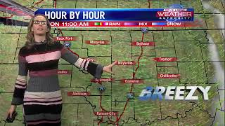 A quiet but cooler workweek ahead