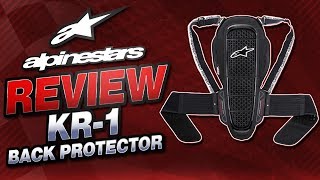 Alpinestars Nucleon KR-1 Back Protector Review from Sportbiketrackgear.com