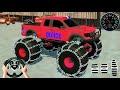 Juegos De Carros - Police Monster Trucks Impossible Driver#2 - Car Extreme Racing Car USA