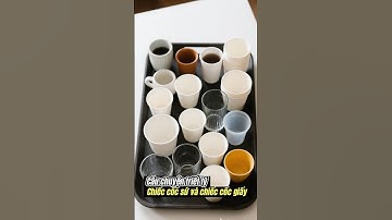 CÂU CHUYỆN CHIẾC CỐC SỨ VÀ CHIẾC CỐC GIẤY #trietlycuocsong   #xu hướng#trietlycuocsonghaynhat