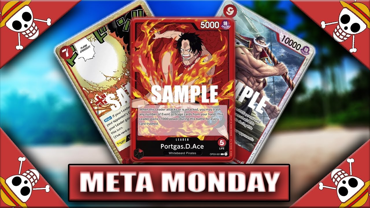 (EP13) Meta Monday - Red Event Ace - One Piece TCG - YouTube