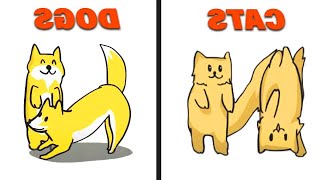 ALPHABET LORE but transformed from cats VS ALPHABET LORE but transformed from Dogs (Full A-Z)