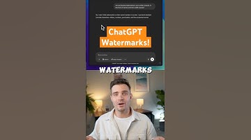 ChatGPT is leaving SECRET WATERMARKS in its Answers! This is how to get rid of them!