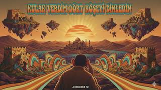 Kulak Verdim Dört Köşeyi Dinledim - Ai Cover Anatolian Psychedelic Rock 🎸 Ai Records Tr