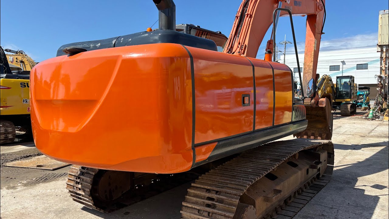HITACHI】ZX200-5B＃305501(2016Year-Crane) - YouTube