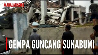 #gempabumi #gempa #sukabumi detik-detik rumah warga diguncang gempa di
kecamatan kalapanunggal, kabupaten sukabumi, selasa (10/3/2020) sore.