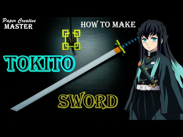 Muichiro Sword - Demon Slayer: Muichiro Tokito's White Nichirin Katana