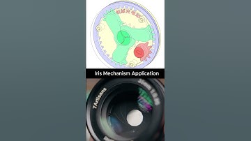 Iris Mechanism Application  #mechanism #machine #mechanic #engineering #mechanical