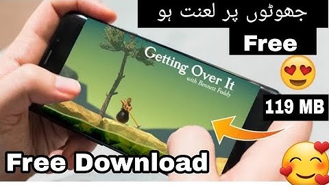 GETTING OVER IT FREE DOWNLOAD 100%REAL  HOW TO DOWNLOAD GETTING OVER IN THIS VIDEO