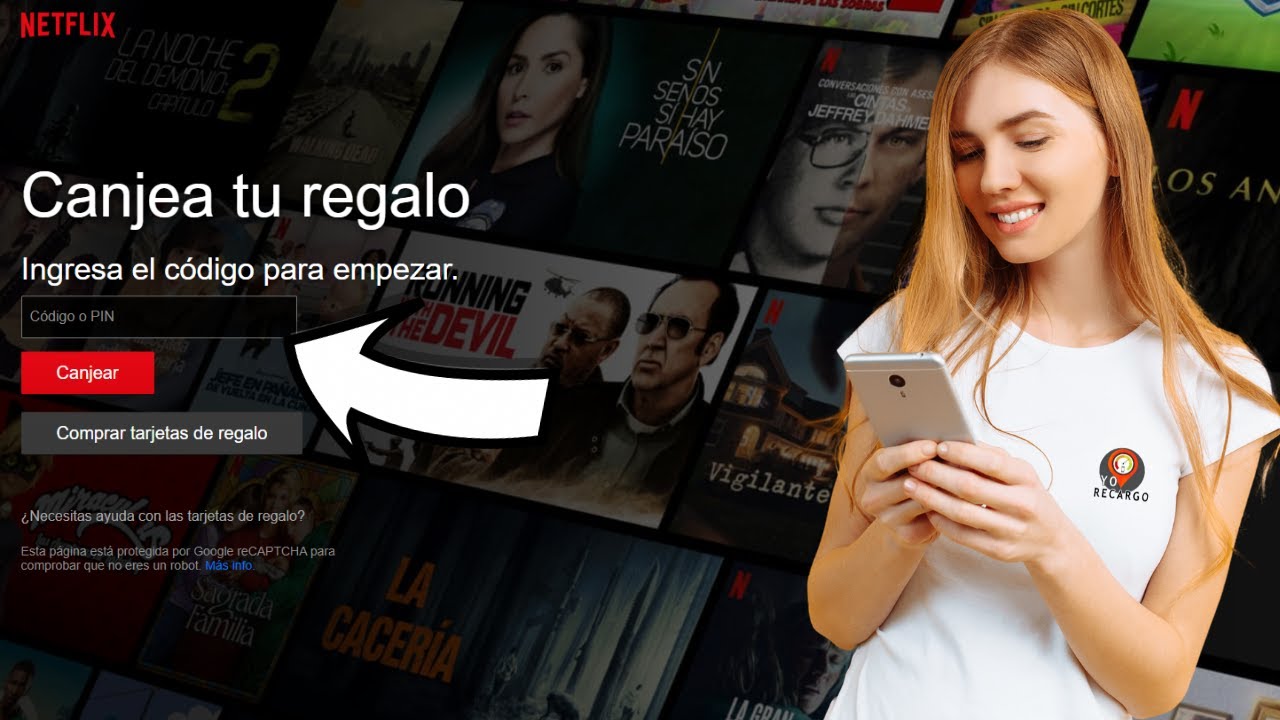 Como CANJEAR PIN DE NETFLIX [Precios y duracion] Yo Recargo
