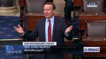 Murphy Calls for Vote on Universal Background Checks Legislation on U.S. Senate Floor