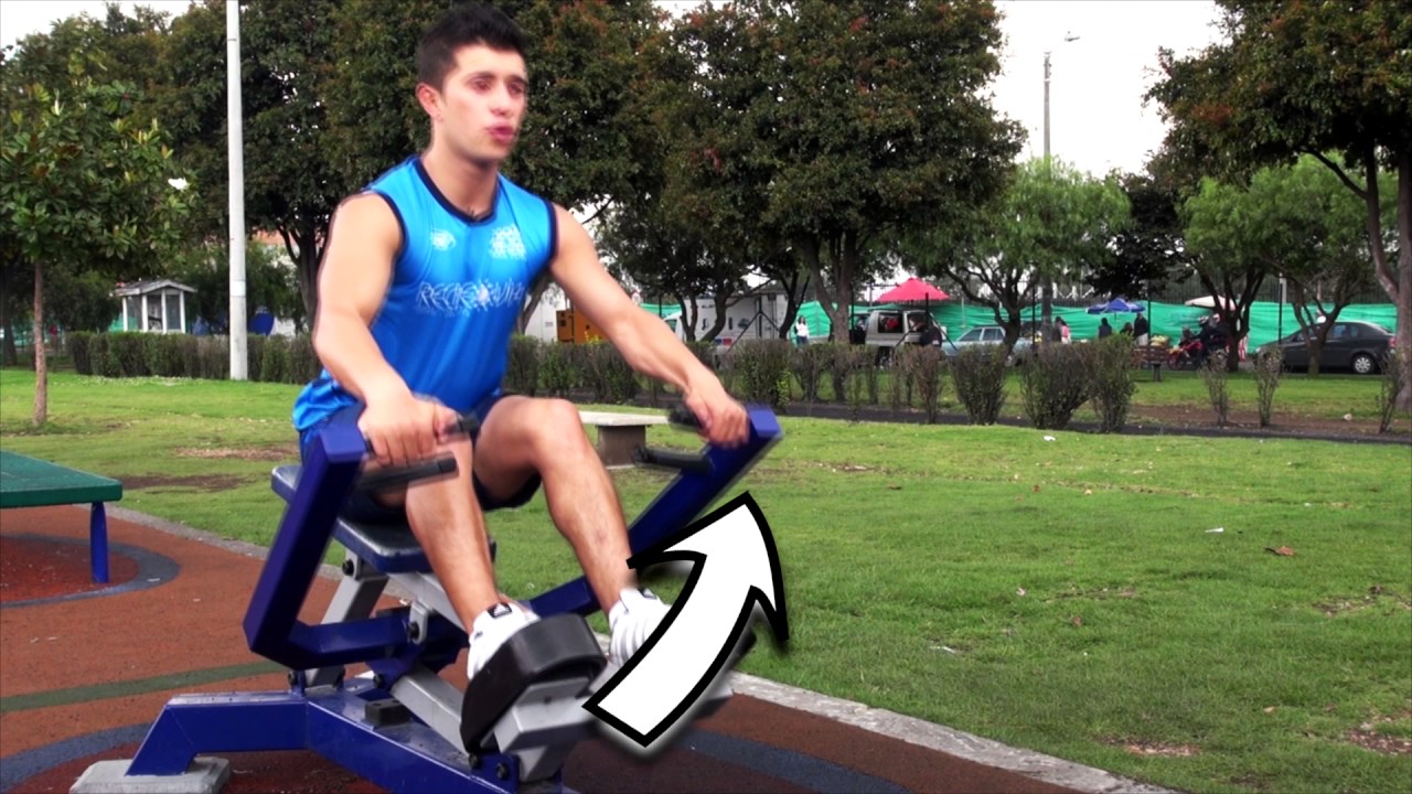 Uso de los gimnasios al aire libre - Bogotá te entrena - YouTube