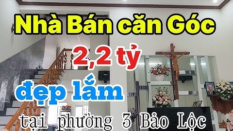 Nhà 2,2 tỷ căn Góc đẹp gần chợ Đại Lào 