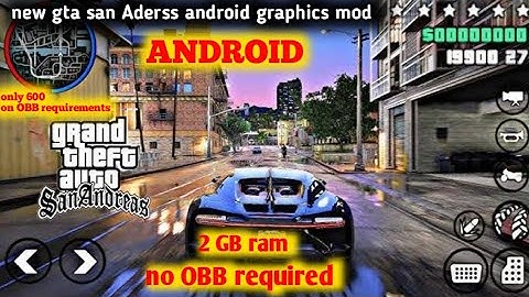 GTA 5 Graphics Mod Pack for GTA SA Android gta sa Definitive Edition graphics mod Android