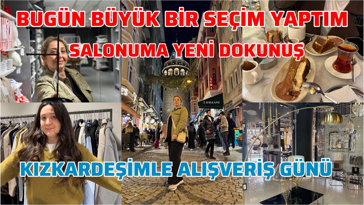 SALONUM İÇİN DEV ALIŞVERİŞ❌EN GÖZDE ÜRÜNLERİ SONUNDA ALDIM❌KIZKARDEŞİMLE ALIŞVERİŞ GÜNÜ❌NELER ALDIK❌
