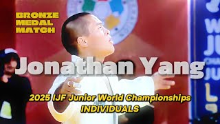 Jonathan Yang Full Bronze Match Usa Vs Zacharie Dijol Fra Ijf Junior Worlds Lima 2025 -60Kg