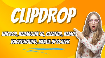 How to Use Stable Diffusion in ClipDrop - Stability AI _ UNCROP,, CLEANUP, REMOVE BACKGROUND
