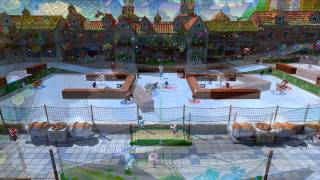 M&S Sochi 2014 Mario vs Sonic on (Snow Day Street Hockey) HD