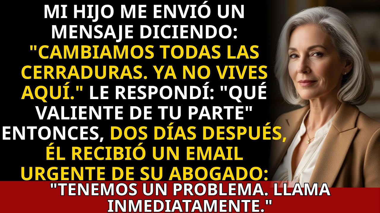 Mi Hijo Me Envió Un Mensaje: 