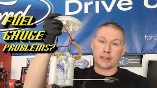 Ford Quick Tips #77: DTC P0460 P0463 Erratic Fuel Gauge Quick Fix!
