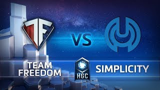 HGC 2018 NA – Phase 1 Week 10 - Simplicity vs. Team Freedom - Game 2