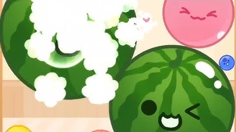 Long run Watermelon Pop Satisfying Fruit Drop Merge Melon Game #games #asmr #puzzlegame #mobilegame