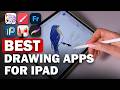 BEST drawing apps for iPad Pro - FREE?!✍🏻 Procreate, Art Set, Ibis Paint, Infinite Painter, Fresco