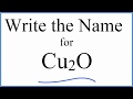 Copper(I) Oxide and Its Properties