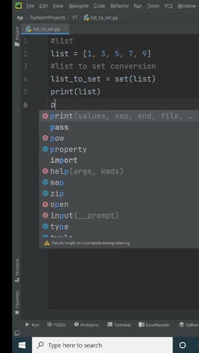 Convert List into Set in python | Simple Python code to convert list ...