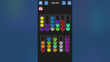 Ball Sort Puzzle by Guru Game: Levels 2236, 2237, 2238, 2239, 2240