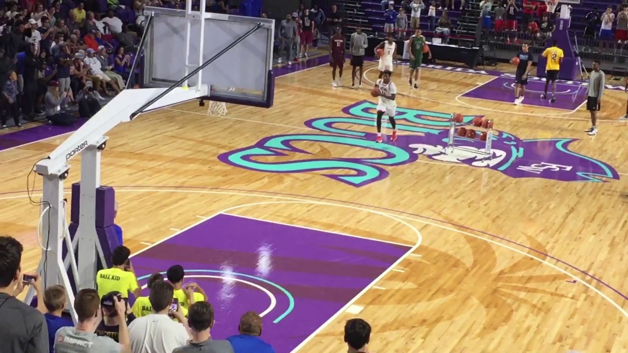 High School AllStar Dunk Contest YouTube