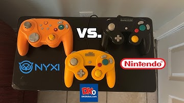 NYXI Warrior Controller vs. Official GameCube Controller vs. Old Skool Controller Comparison