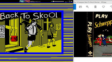 Play Schweppes (Serma Software) Back To Skool - ZX Spectrum - Retro Virtual Machine