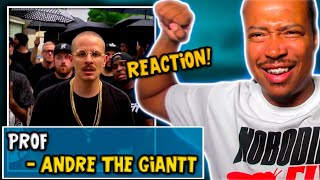 1st time hearing | Prof - Andre The Giant Reaction