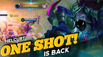 One Shot Helcurt Is Back | Helcurt Buffed | Mobile Legends Bang Bang