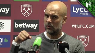 Haaland would have punched someone for his first goal! | West Ham 0-2 Man City | Pep Guardiola