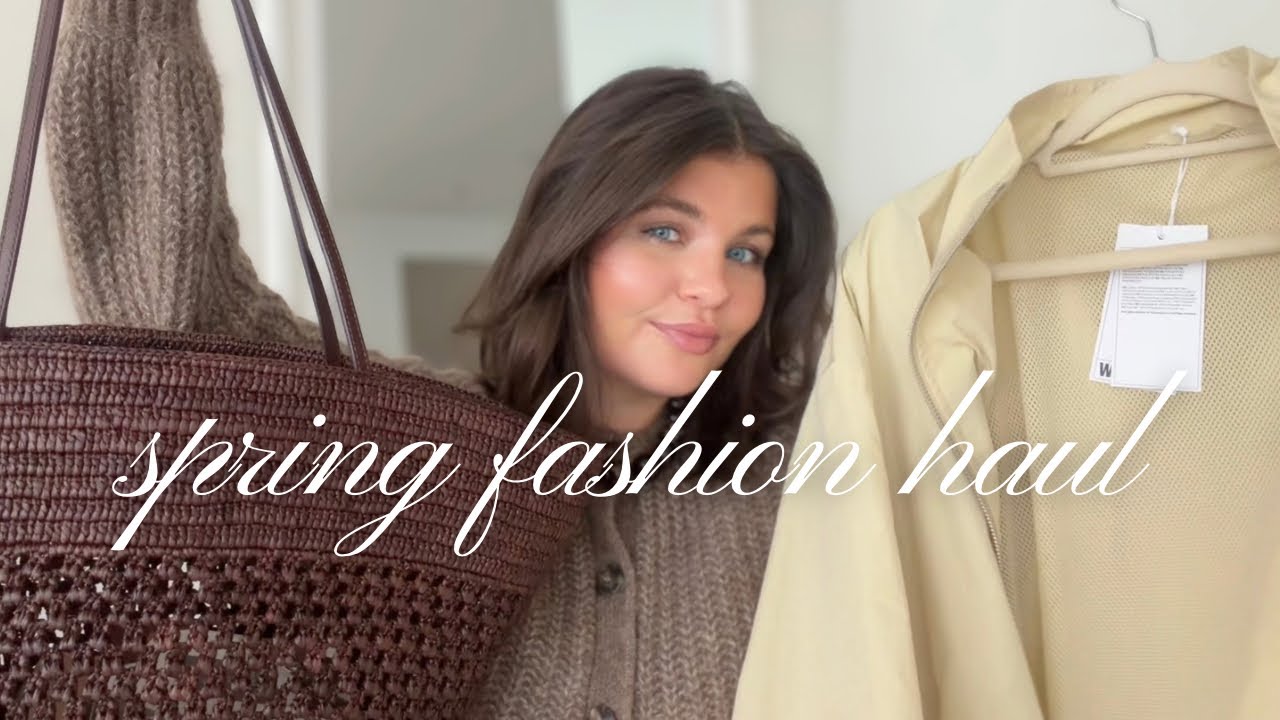 SPRING FASHION HAUL | Zara, Sézane, Weekday, …