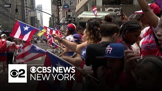 Crowds line 5th Avenue for Puerto Rican Day Parade in NYC