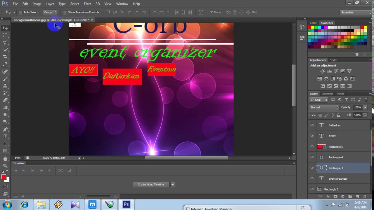 Tutorial Membuat  Brosur  dengan  Photoshop  6 YouTube