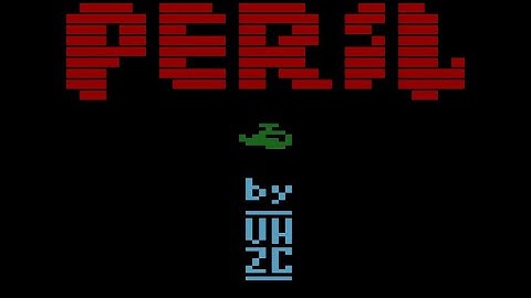 MiSTer (FPGA) Atari 2600: Peril (WIP Homebrew) by VHZC