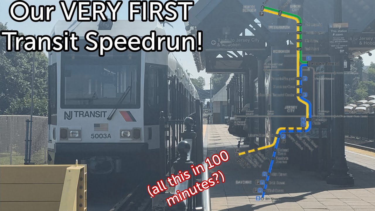 We Speedran The Hudson-Bergen Light Rail