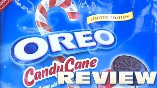 Candy Cane Oreo Cookie Review - Oreo Oration
