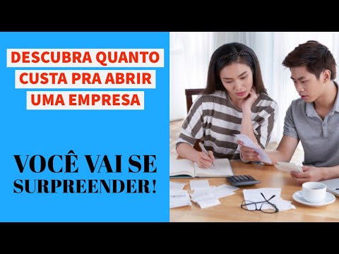 Vídeo: Quanto Custa Para Abrir Uma Empresa