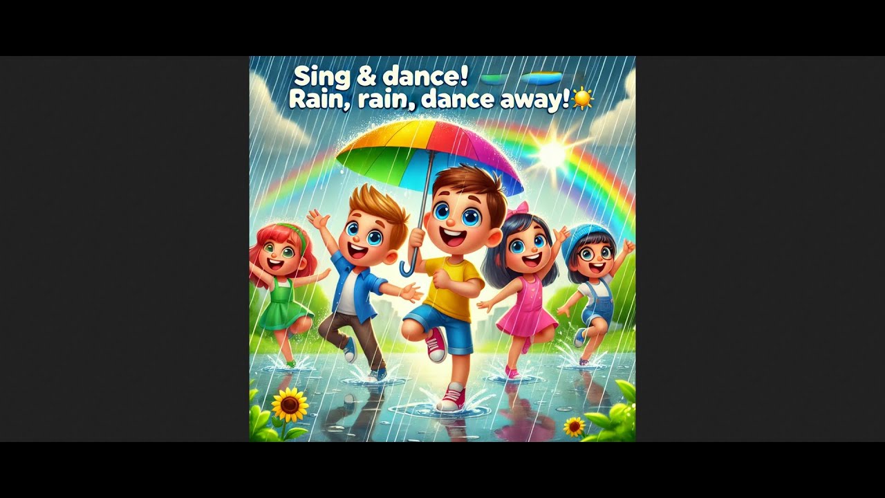 🌧️🎶 Rain, Rain, Dance Away! | Fun Kids’ Song & Dance | Sing & Play! ☀️